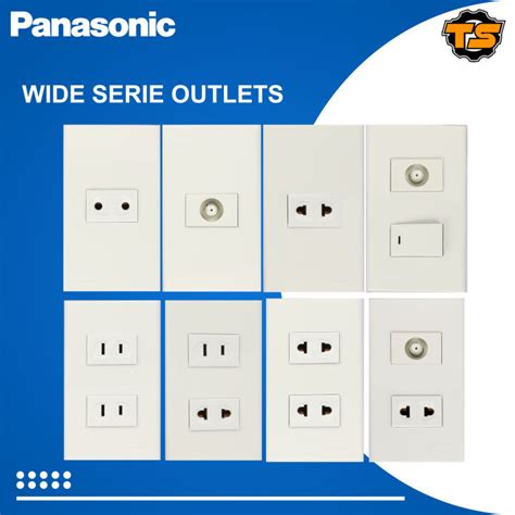 Original Panasonic Outlets Set Wide Series .